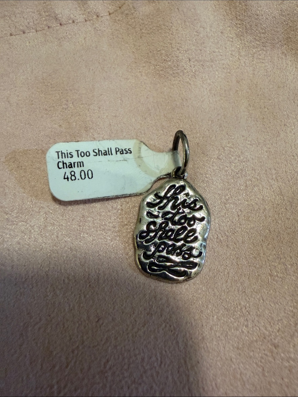 Waxing Poetic This Too Shall Pass Silver Charm